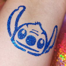 Stitch glitter tattoo for sale  BRIDGEND