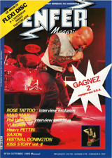 Revista Enfer outubro 1985 Kiss Saxon Donnington Heavy Pettin GBH tatuagem rosa comprar usado  Enviando para Brazil