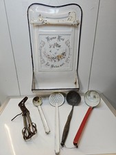 Emaille löffelblech kellenhal gebraucht kaufen  Baesweiler
