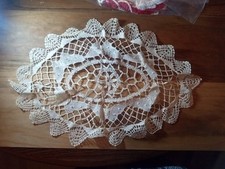 Vtg doily handmade for sale  Sheboygan