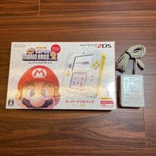 Nintendo 2DS Super Mario Pack branco amarelo 3114 do Japão, usado comprar usado  Enviando para Brazil