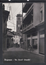 Cartolina borgosesia via usato  Italia