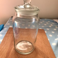 Glass kitchen jar for sale  CHINNOR