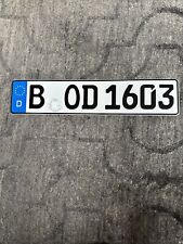 Germany license plate for sale  New York