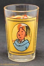 Herge tintin verre d'occasion  Amiens-