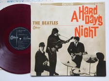The Beatles "A HARD DAYS NIGHT" JAPAN 1st PRESS ODEON LP STEREO OP-7123 RED WAX comprar usado  Enviando para Brazil