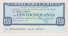 Miniassegni banca del usato  Milano