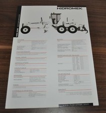 Folheto de motoniveladora Hidromek MG 330 Prospekt comprar usado  Enviando para Brazil
