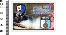 Magnete calcio figurina usato  Italia