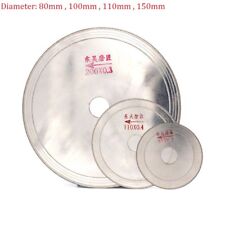 Disco de corte diamante 3"" 4"" 4,5"" 6"" lâmina de serra vidro jade cristal superfino comprar usado  Enviando para Brazil