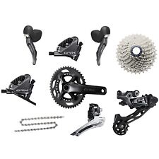 Novo Shimano GRX RX810 2x11 velocidades grupo de cascalho completo com pedivela FC-RX600 46-30T, usado comprar usado  Enviando para Brazil