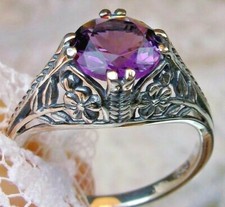Amethyst ring simulated for sale  Keller