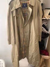 Burberry men coat usato  Roma