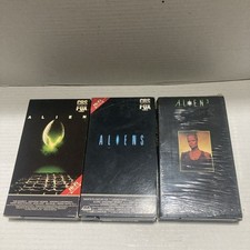 VCR VHS HOME VIDEO MOVIE TAPE FILM LOT SCI FI ALIEN ALIENS & ALIEN 3 RATED R comprar usado  Enviando para Brazil