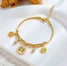 Bettelarmband gold charms gebraucht kaufen  Grünstadt
