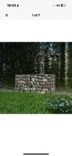 Gabion basket galvanised for sale  MATLOCK