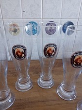 Bicchieri birra franziskaner usato  Venegono Superiore