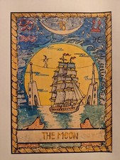Antique tarot card for sale  Portland