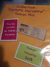Carnets timbres marianne d'occasion  Domène