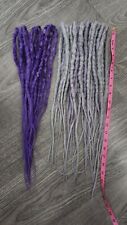 Kanekalon synthetic dreads for sale  LOOE