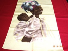 Torchon portrait signé d'occasion Torchon portrait signé d'occasion  Voiron