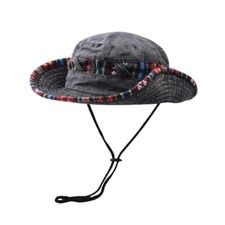 Masculino E Pesca Balde Chapéu Aba Selvagem 100% Algodão Fashion Patchwork Camping Cap comprar usado  Enviando para Brazil