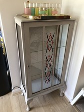 1950s display cabinet for sale  BEXLEY