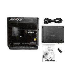 Usado, Amplificador de áudio veicular Kenwood XR401-4 classe D 4 canais alcance total alta resolução 400w RMS comprar usado  Enviando para Brazil