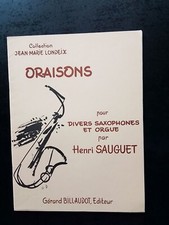 Partition henri sauguet d'occasion  Milly-sur-Thérain