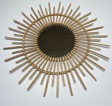 Wooden sunburst mirror for sale  Grand Ledge