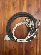 Pro Co Acculink DB25 a 1/4 pol. macho TRS macho 8 canais cabo cobra 8 pés bom estado comprar usado Pro Co Acculink DB25 a 1/4 pol. macho TRS macho 8 canais cabo cobra 8 pés bom estado comprar usado  Enviando para Brazil