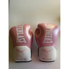 Luvas de boxe rosa Everlast Pro Style Elite Training 12 oz tamanho médio  comprar usado  Enviando para Brazil