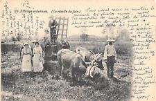 Cpa attelage ardennais d'occasion  Expédié en Belgium