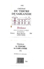 Etiquette vin château d'occasion  Royan