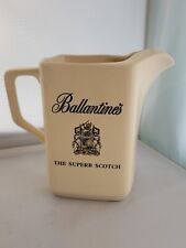 Usado, Jarro de cerâmica vintage Ballantine's Scotch Whisky barware pub publicidade comprar usado  Enviando para Brazil