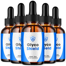 (pacote com 5) Glyco Shield gotas de suporte sanguíneo suplemento vitamínico avançado 2 ml comprar usado  Enviando para Brazil