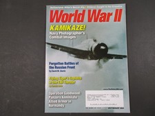 World War II Magazine July 2004 Kamikaze! Operation Goodwood Russian Front comprar usado  Enviando para Brazil