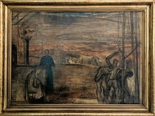 Quadro tecnica mista usato  Villamagna