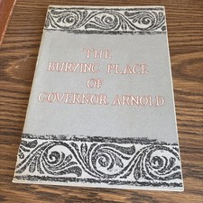 1960 PB The Burying Place of Governor Benedict Arnold Rhode Island History Grave comprar usado  Enviando para Brazil
