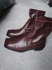 Raid burgundy boots for sale  BASINGSTOKE