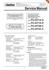 Clarion 2471a 2472b usato  Italia