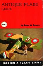 ANTIQUE PLANE GUIDE IDENTIFICATION AUTHENTICITY RESTORATION DATA EQUIPMENT REPLI segunda mano  Embacar hacia Mexico