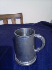 Vintage pewter tankard for sale  LISKEARD