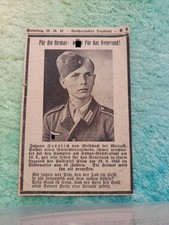 Alt sterbebild 2wk gebraucht kaufen  Kranichfeld