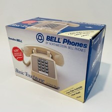 Vintage 1986 Genuíno Bell Basic Touchtone Telefone Modelo de Mesa, Marfim, Novo na Caixa, usado comprar usado  Enviando para Brazil