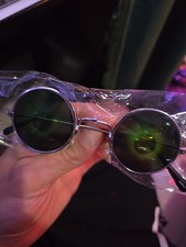 Óculos de sol vintage holograma globo ocular armação redonda estilo John Lennon novo estoque antigo, usado comprar usado  Enviando para Brazil