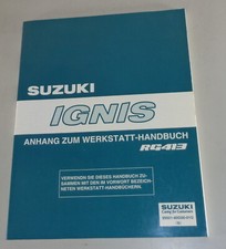 Werkstatthandbuch nachtrag suz gebraucht kaufen  Jever