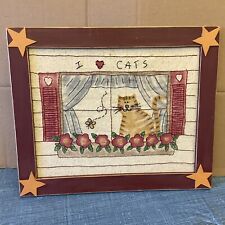 Cat needlework painted for sale  Simi Valley