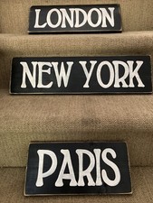 Custom wood signs for sale  New Canaan