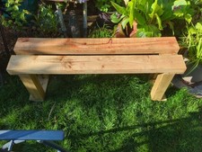 Rustic garden bench for sale  FRINTON-ON-SEA